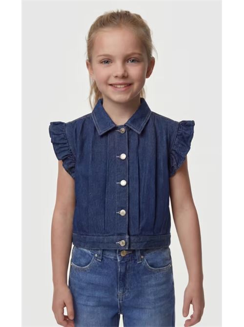 tencel rigid denim vest GUESS | J6GN00 D8280IGOF